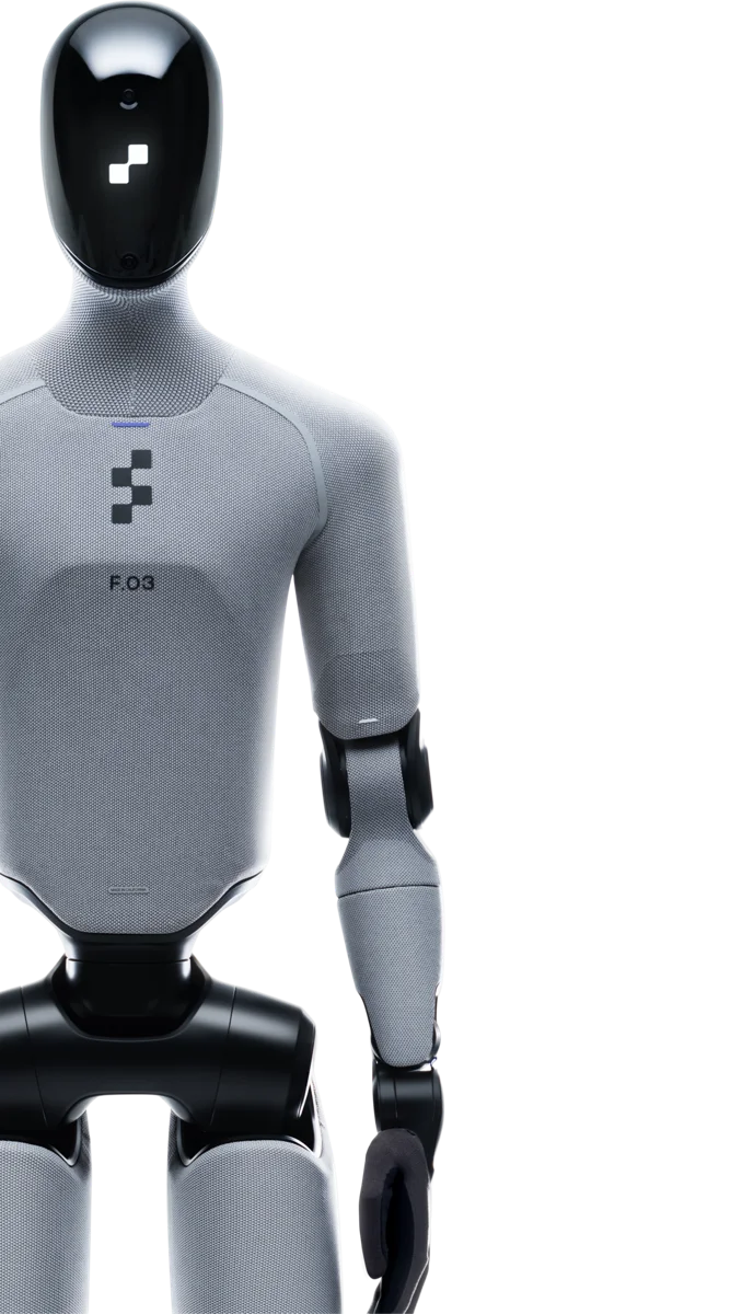 Figure 03 בתמונת המוצר הרשמית של Figure AI.